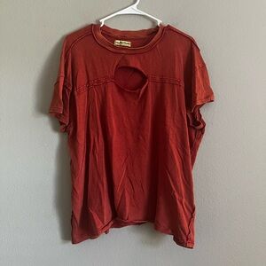 WE THE FREE Cut It Out Tee in Myrrh oversized bohemian boho flowy medium